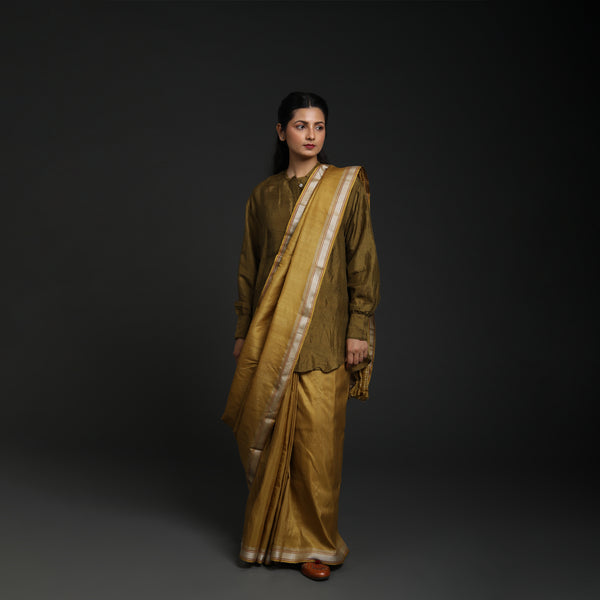 Meanings Metaphor Tussar Silk - Pitambari