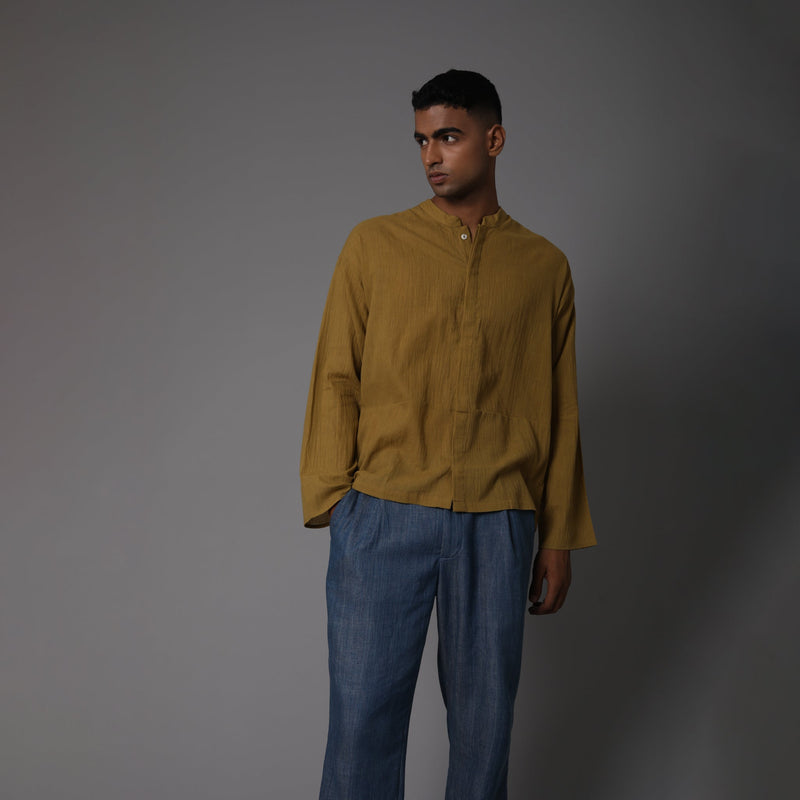 Mandarin Full Sleeve Bengal Cotton