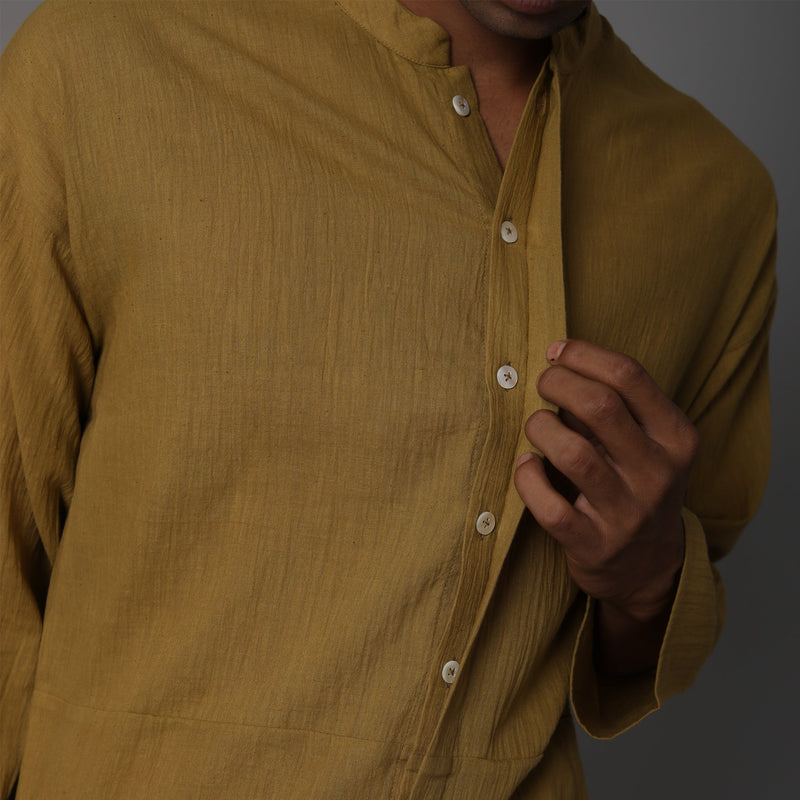 Mandarin Full Sleeve Bengal Cotton