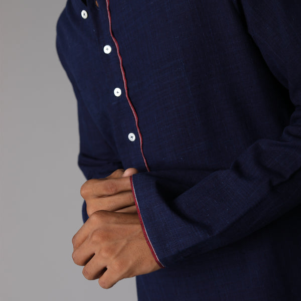 Long Kurta Kala Cotton