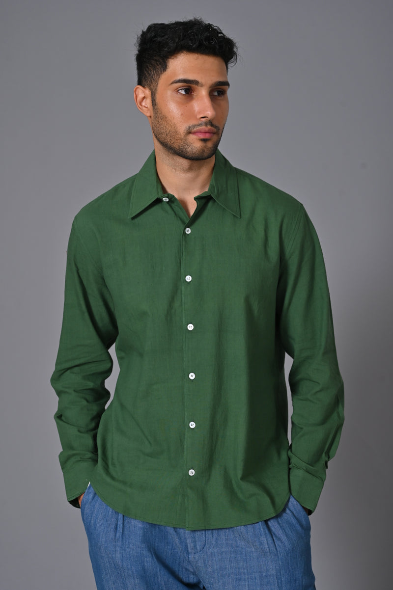 Regular Collar Full Sleeve Bengal Cotton