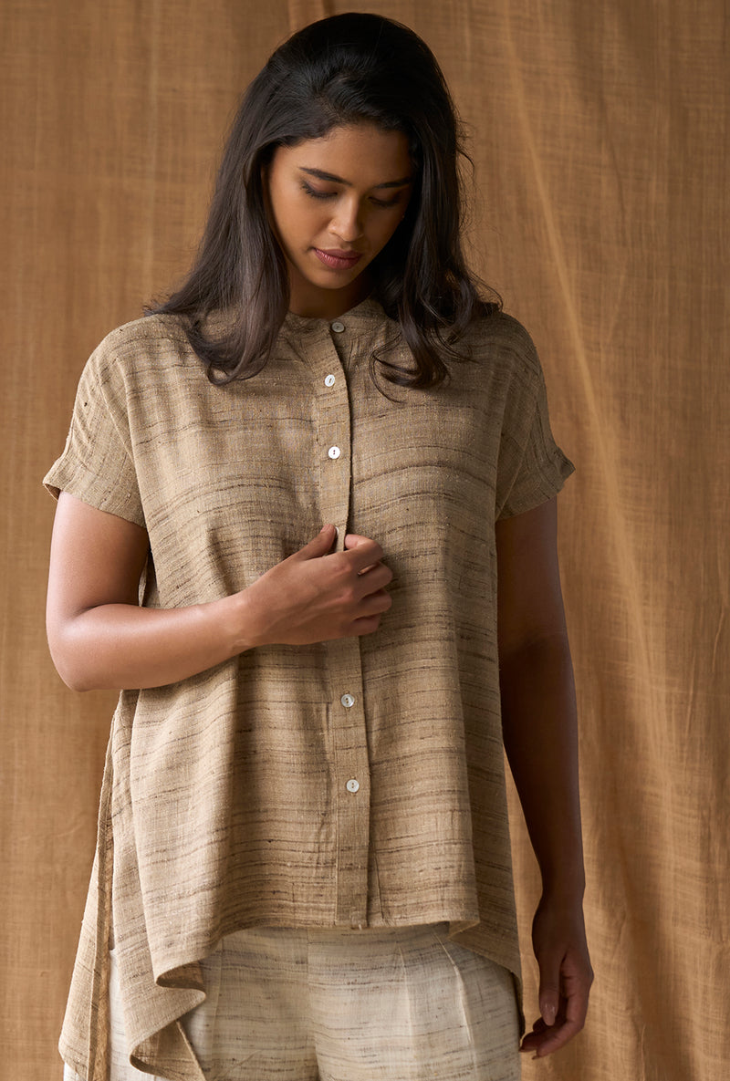 Flow Top - Tussar Silk