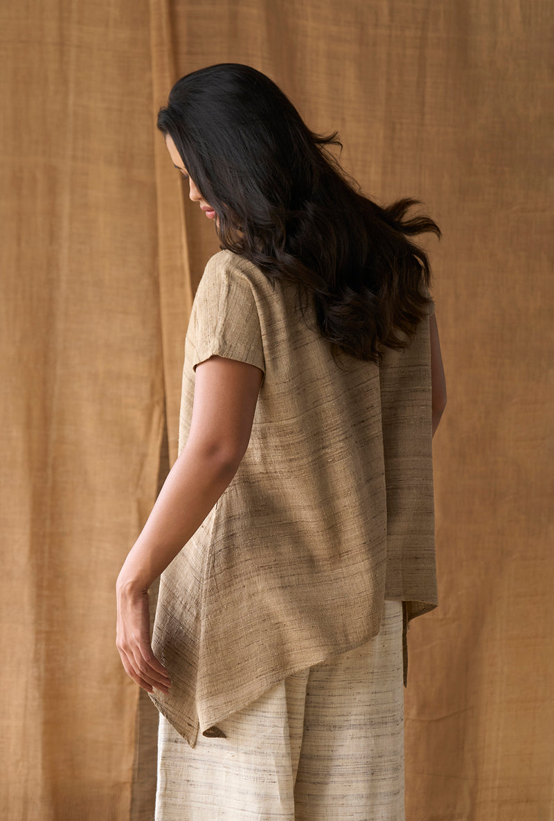 Flow Top - Tussar Silk