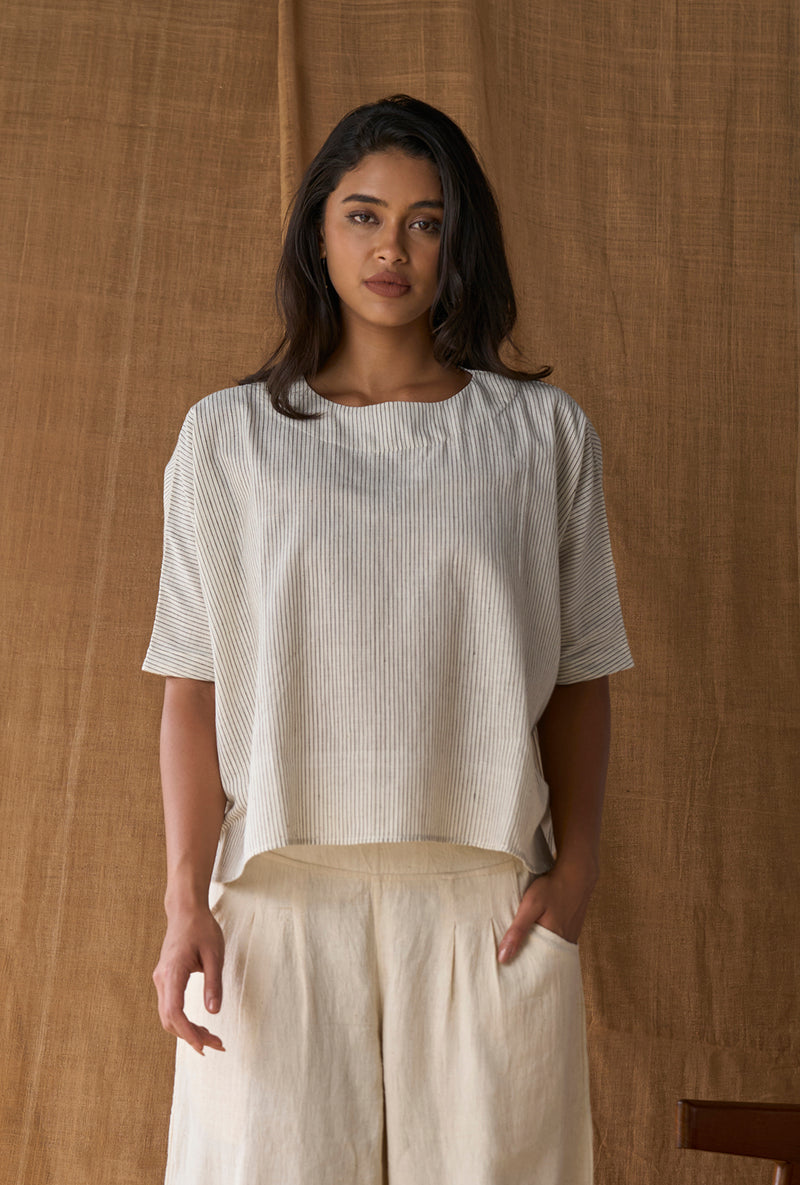 Free Size Box Top - Cotton - Kora